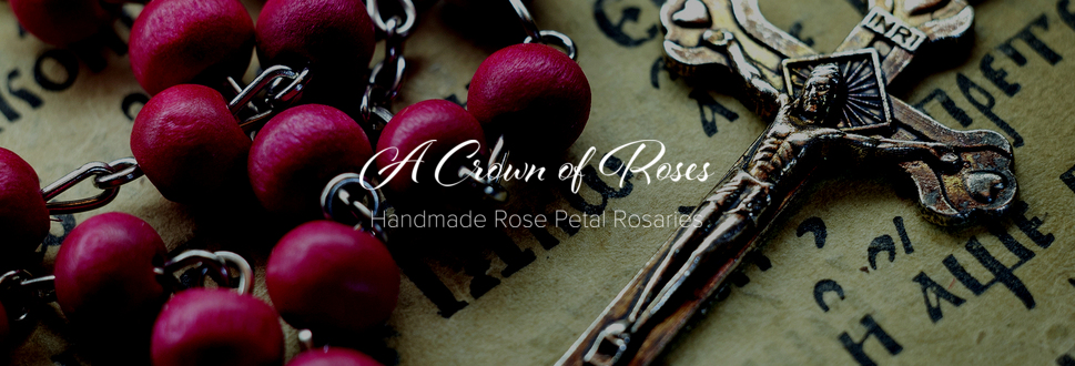 A Crown of Roses   ~  Handcrafted Memorial Keepsake Rosaries  ~